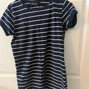 Lulu's Navy Striped Women’s Dress